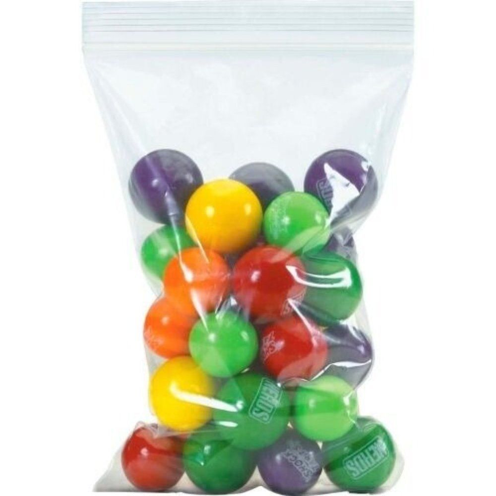 5x8-in 2 mil 1000‎ Poly bags clear reclosable zip lock shipping